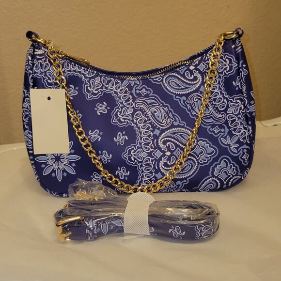 Bandana Small Shoulder/Crossbody Bag - Picture 1 of 4